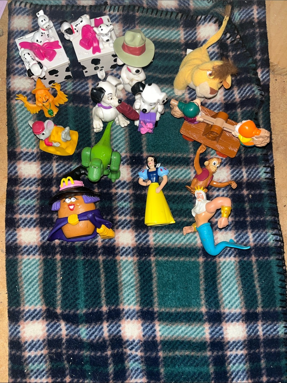 Vintage 90s Disney & McDonalds Toy Lot McNugget